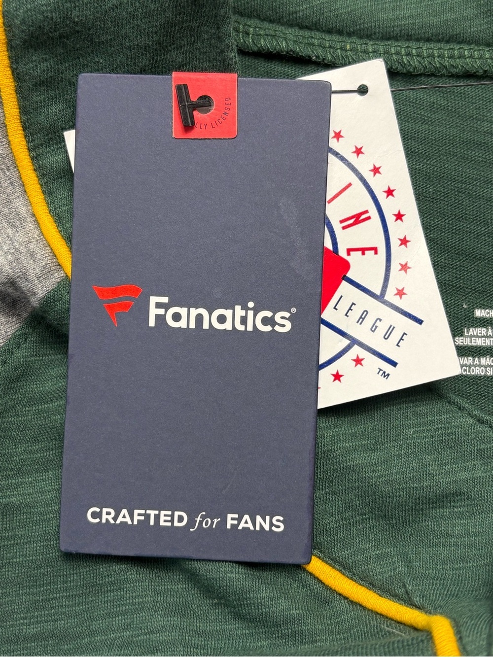 NWT Fanatics Oakland Athletics A’s True Classics Henley Shirt Mens 2XL XXL - Picture 8 of 9